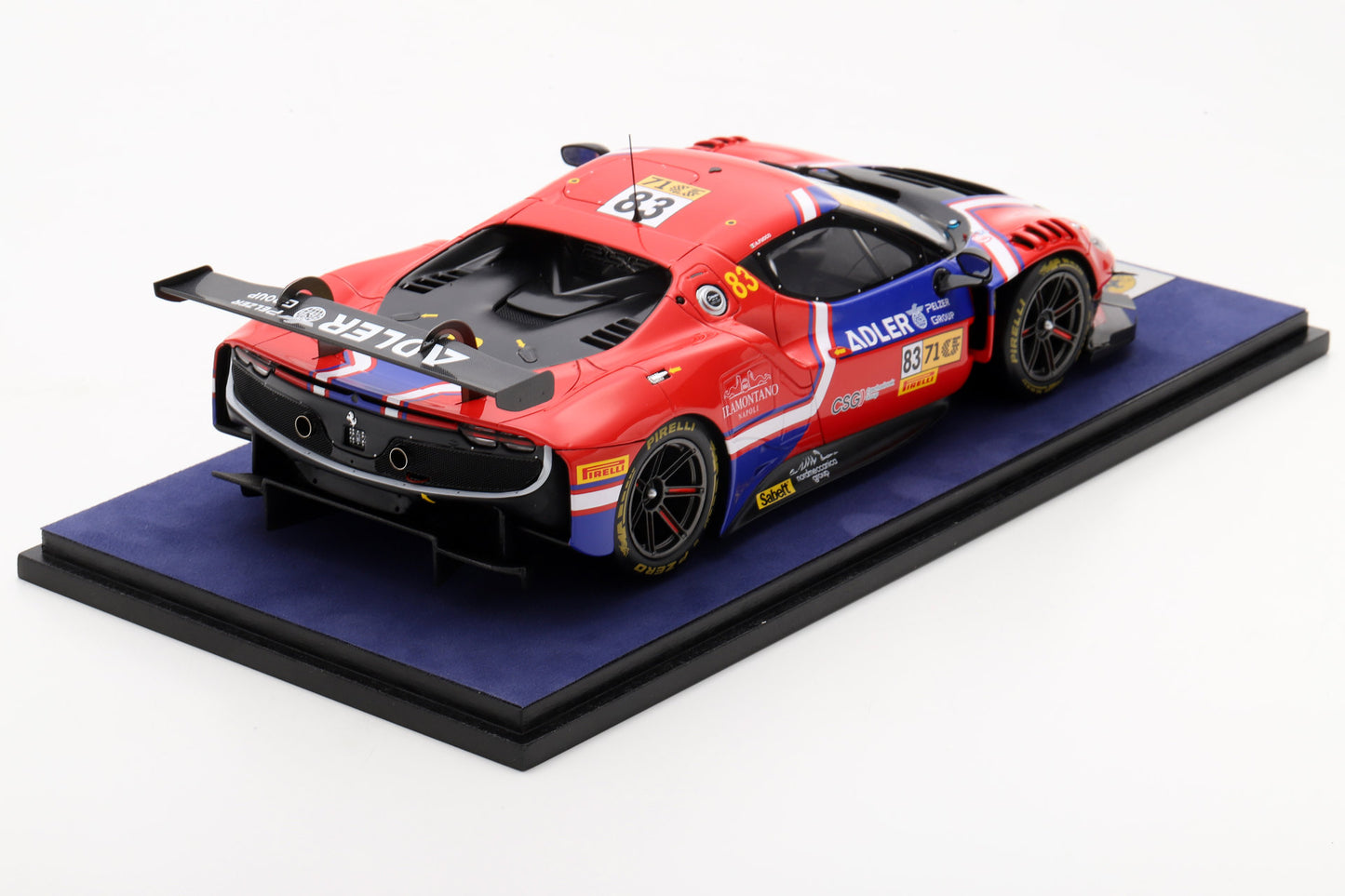 【2026年1月以降発売予定】 Looksmart LS18LM050 1/18 Ferrari 296 GT3 No.83 AF CORSE SRL Macau GT Cup - FIA GT World Cup 2024 Antonio Fuoco