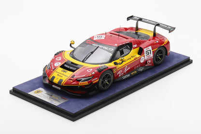 【2026年4月以降発売予定】 Looksmart LS18RC038 1/18 Ferrari 296 GT3 No.51 AF Corse - Francorchamps Motors 3rd 24H Spa 2025 A. Rovera - V. Abril - A. Pier Guidi