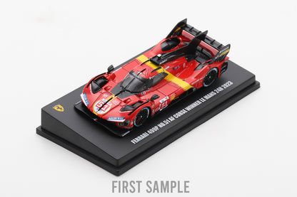 Looksmart LS64001LM 1/64 Ferrari 499P No.51 FERRARI AF CORSE Winner Le Mans 24H 2023 A. Pier Guidi - J. Calado - A. Giovinazzi