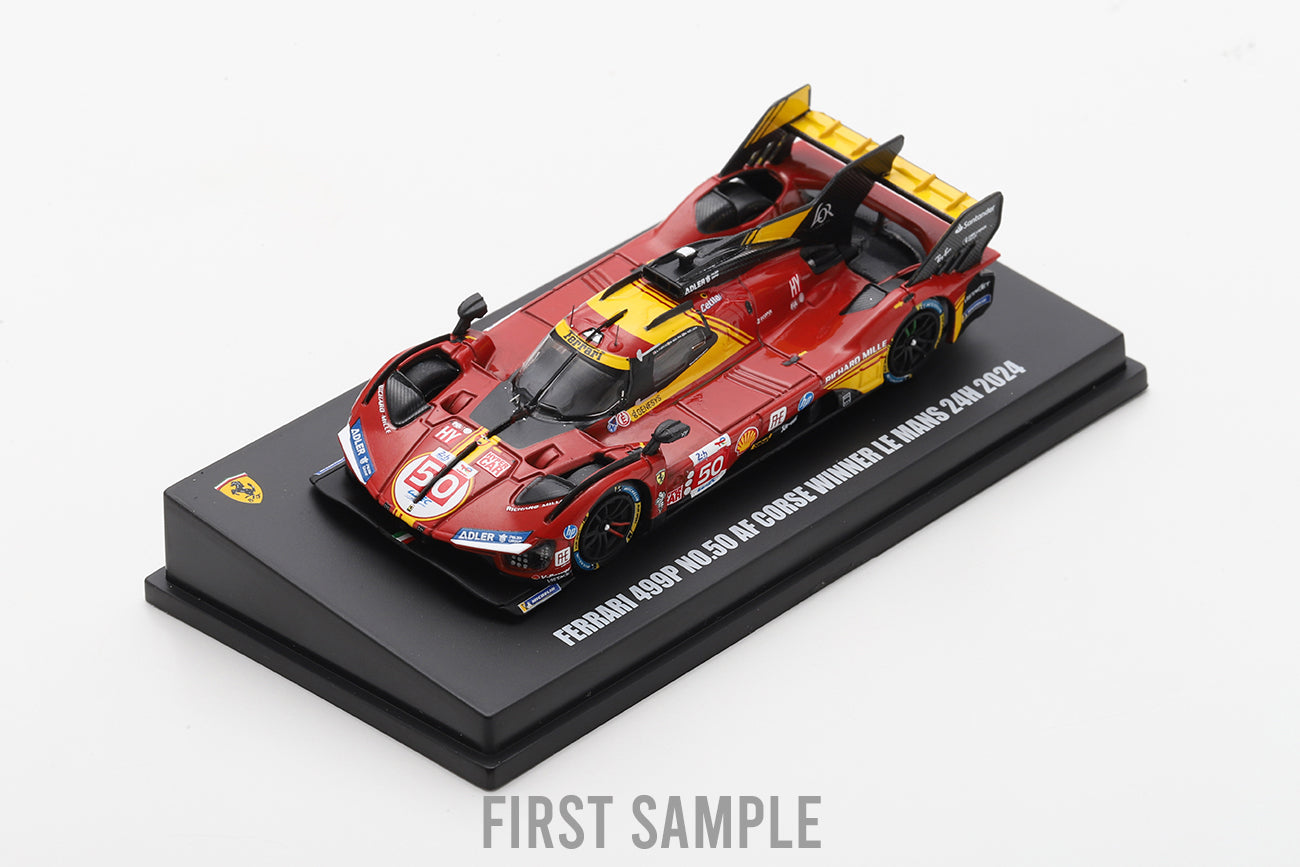 Looksmart LS64002LM 1/64 Ferrari 499P No.50 Ferrari AF Corse Winner Le Mans 24H 2024 A. Fuoco - M. Molina - N. Nielsen