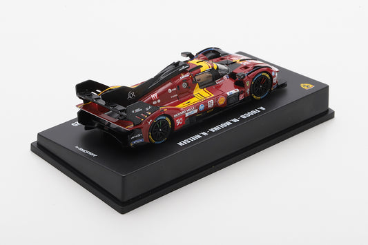 【2026年2月以降発売予定】 Looksmart LS64008LM 1/64 Ferrari 499P No.50 FERRARI - AF CORSE Le Mans 24H 2025 A. Fuoco - N. Nielsen - M. Molina