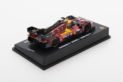【2026年2月以降発売予定】 Looksmart LS64009LM 1/64 Ferrari 499P No.51 FERRARI - AF CORSE 3rd Le Mans 24H 2025 A. Pier Guidi - J. Calado - A. Giovinazzi