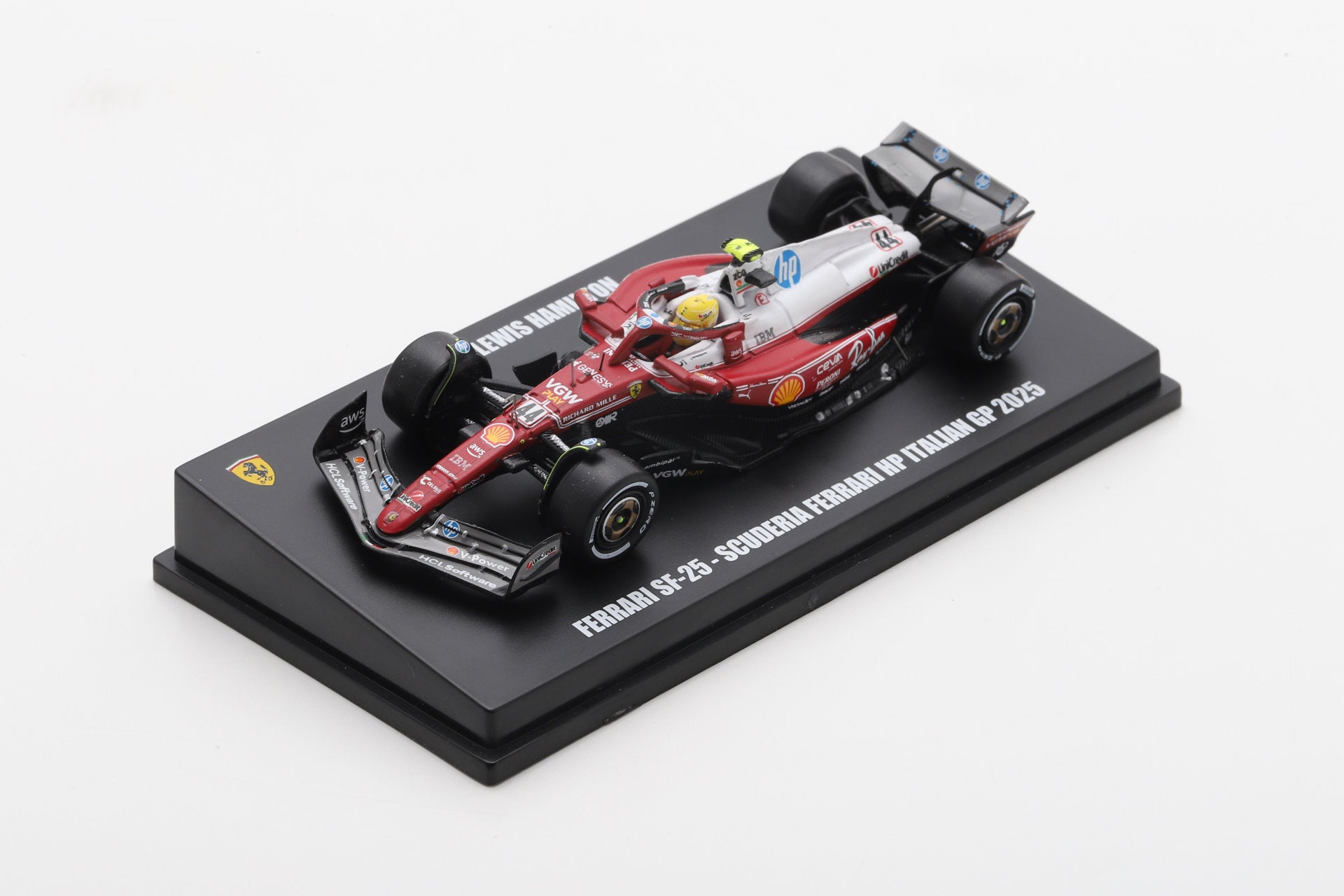 Looksmart LS64027 1/64 Ferrari SF-25 No.44 Italian GP 2025 Lewis