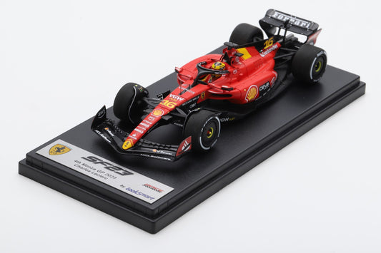 【2024年10月発売予定】 Looksmart LSF1047 1/43 Scuderia Ferrari SF23 No.16 Scuderia Ferrari 4th Monza GP 2023 Charles Leclerc