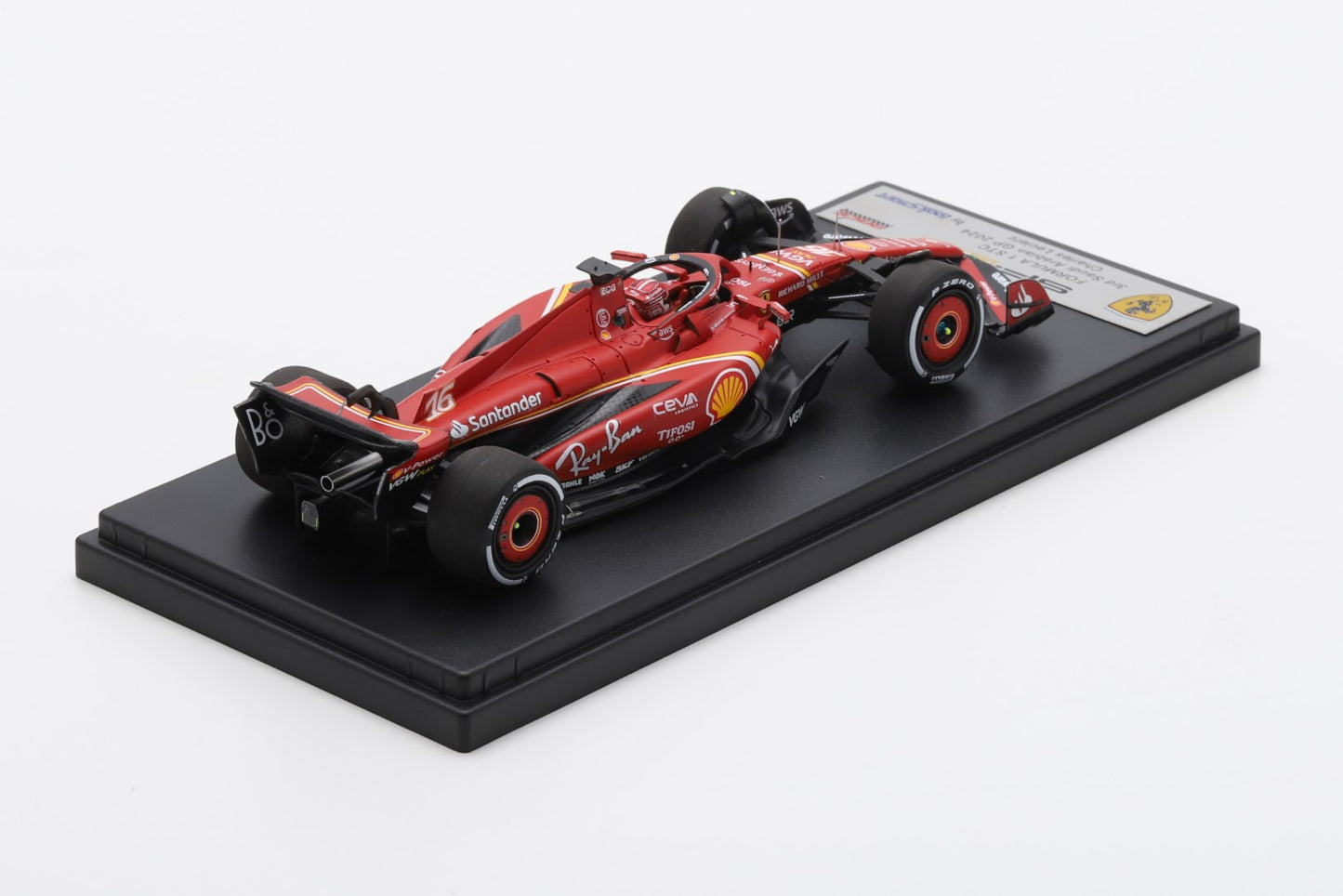 【2024年11月発売予定】 Looksmart LSF1057 1/43 Scuderia Ferrari SF-24 No.16 3rd Saudi Arabian GP 2024 Charles Leclerc