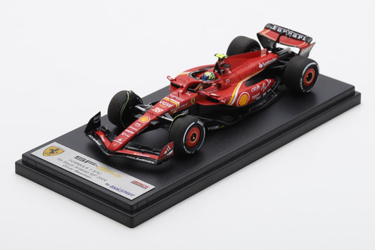 【2024年11月発売予定】 Looksmart LSF1058 1/43 Scuderia Ferrari SF-24 No.38 7th Saudi Arabian GP 2024 Oliver Bearman