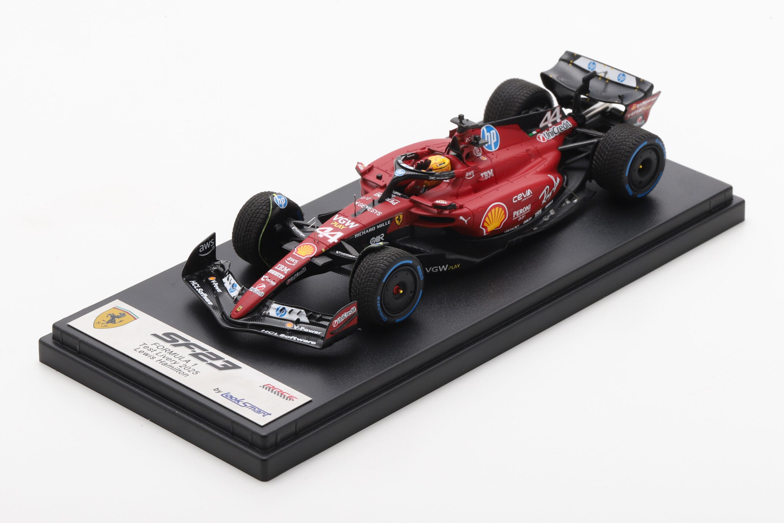 Looksmart LSF1073 1/43 Ferrari SF-23 Fiorano Test 2025 Lewis