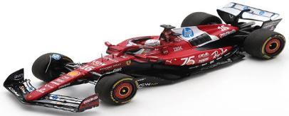 【2026年2月発売予定】 Looksmart LSF1075 1/43 Ferrari SF-25 Monaco GP 2025 - Charles Leclerc - 2nd Place