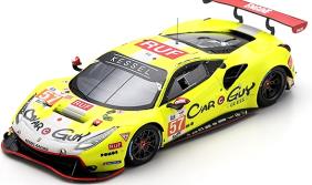 Looksmart LSLM165 1/43 Ferrari 488 GTE EVO No.57 KESSEL RACING 24H Le Mans 2023T. Kimura - S. Huffaker - D. Serra