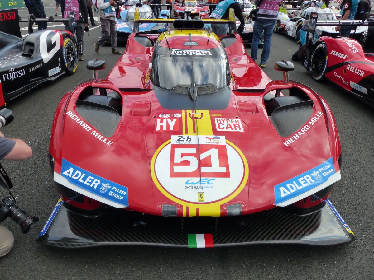 【2024年12月以降発売予定】 Looksmart LSLM183 1/43 Ferrari 499P No.51 Ferrari AF Corse 3rd Le Mans 24H 2024 A. Pier Guidi - J. Calado - A. Giovinazzi