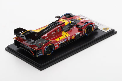 Looksmart LSLM192 1/43 Ferrari 499P No.50 FERRARI AF CORSE Le Mans 24H 2025 A. Fuoco - N. Nielsen - M. Molina
