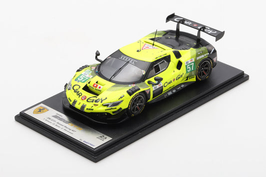 【2026年5月発売予定】 Looksmart LSLM195 1/43 Ferrari 296 LMGT3 No.57 KESSEL RACING Le Mans 24H 2025 T. Kimura - D. Serra
