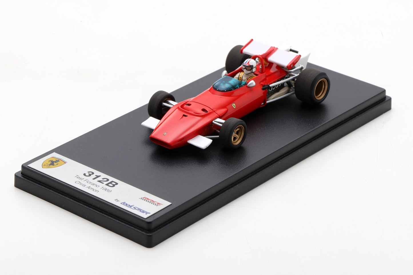 Looksmart LSRC098 1/43 Ferrari 312B Test Fiorano 1969 Chris AmonChris Amon