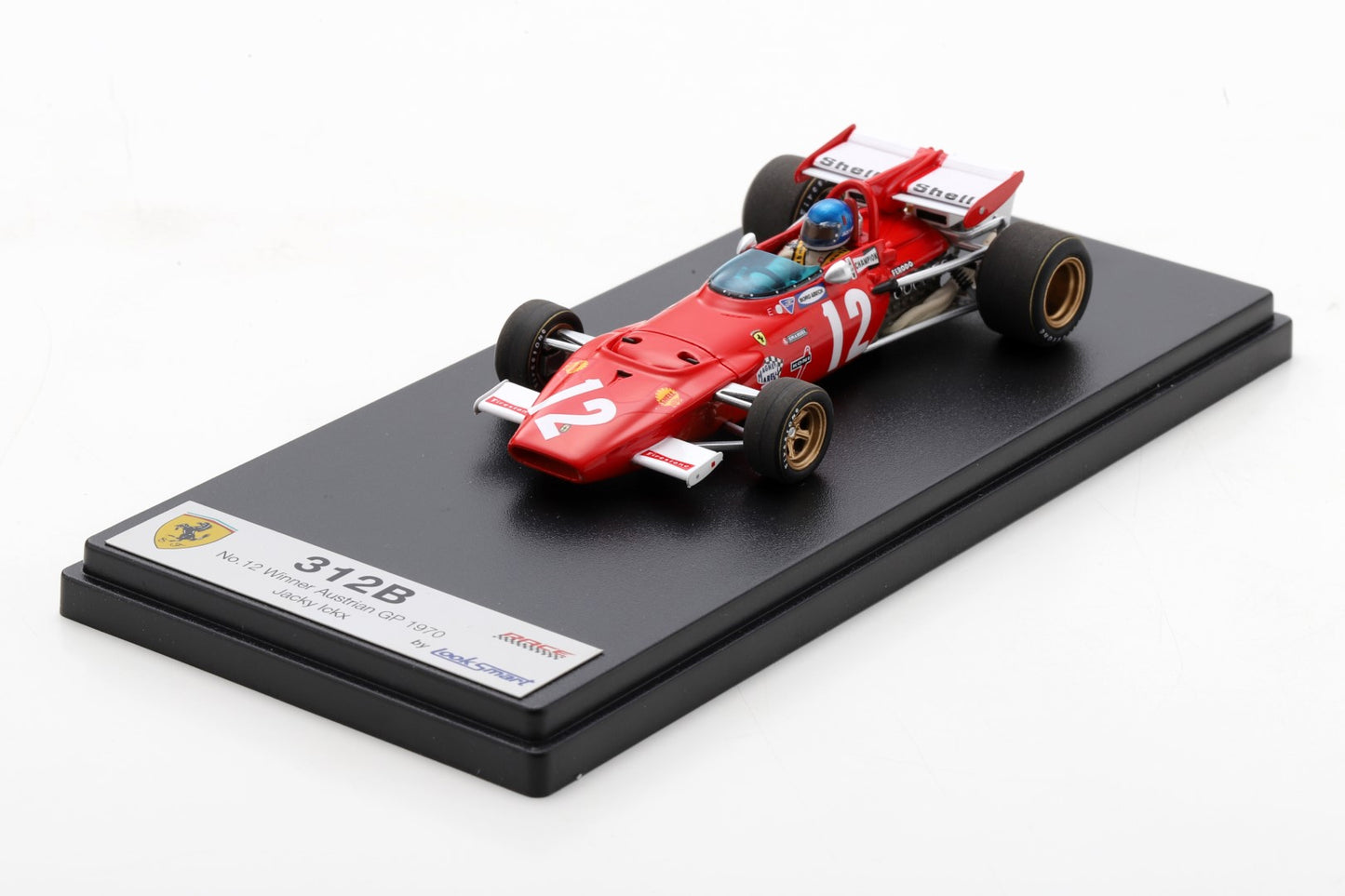 Looksmart LSRC100 1/43 Ferrari 312B No.12 Winner Austrian GP 1970Jacky Ickx