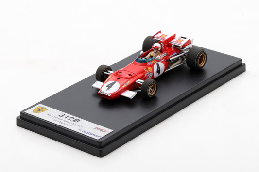 【2024年4月発売予定】 Looksmart LSRC101 1/43 Ferrari 312B No.4 Winner Italian GP 1970Clay Regazzoni