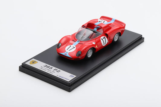 【2025年3月以降発売予定】 Looksmart LSRC117 1/43 Ferrari 365 P2 No.17 Le Mans 24H 1965 J. Bonnier - D. Piper