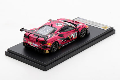 Looksmart LSRC152 1/43 Ferrari 488 GT3 No.83 Iron Dames Winner Gold Cup class 24H Spa 2022 D. Pin - R. Frey - S. Bovy - M. Gatting