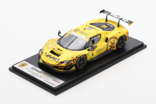 Looksmart LSRC201 1/43 Ferrari 296 GT3 No.50 Harmony Racing Macau GT Cup - FIA GT World Cup 2024 Ye Yifei