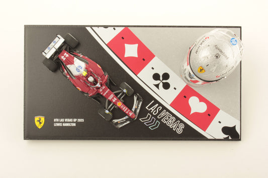 【2026年12月以降発売予定】 Looksmart LSSET01 1/43 & 1/5 Las Vegas GP 2025 - Lewis Hamilton