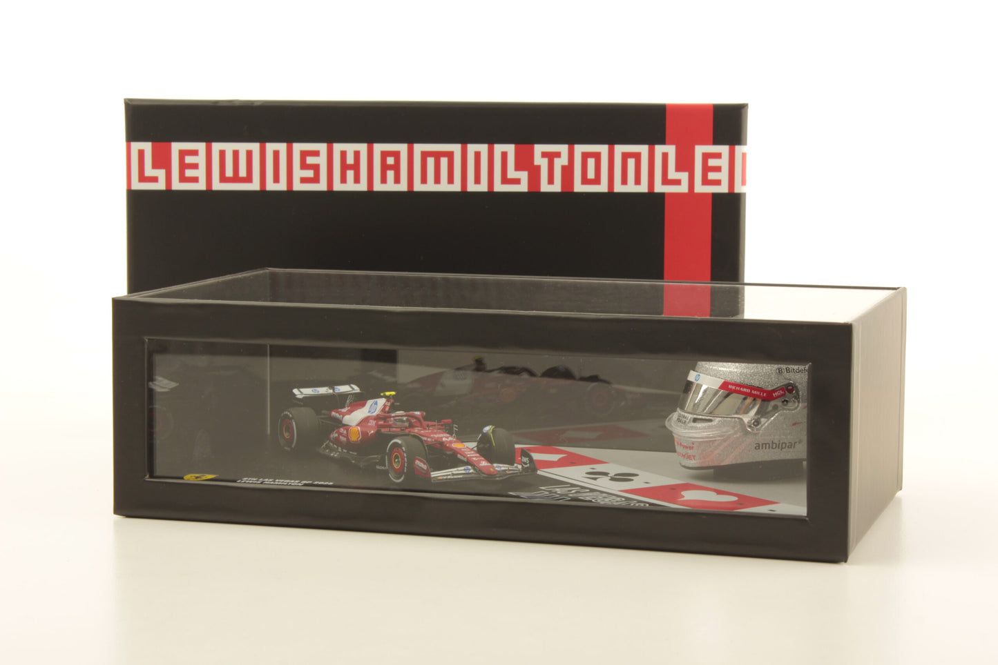 【2026年12月以降発売予定】 Looksmart LSSET01 1/43 & 1/5 Las Vegas GP 2025 - Lewis Hamilton