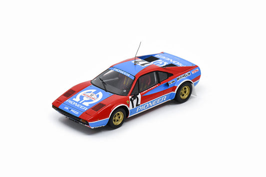 【2024年9月発売予定】 Looksmart LSVI03 1/43 Ferrari 308 No.12 2nd Tour de Corse 1982 J.C. Andruet – M. Espinosa