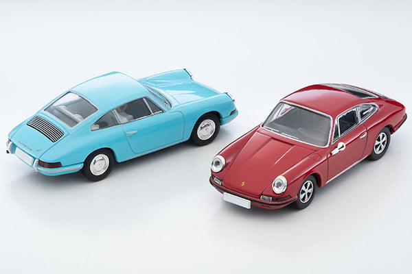 【2026年9月発売予定】 TLV 1/64 LV-110c ポルシェ911 (水色) 65年式