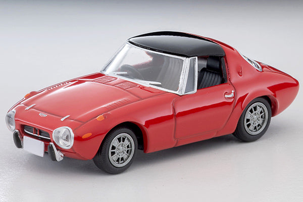 【2026年11月発売予定】 TLV 1/64 LV-139d トヨタ スポーツ800 カスタムホイール装着車 (赤) 69年式