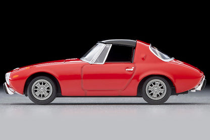【2026年11月発売予定】 TLV 1/64 LV-139d トヨタ スポーツ800 カスタムホイール装着車 (赤) 69年式