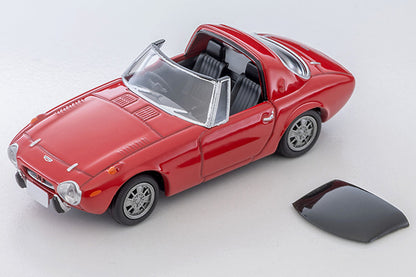 【2026年11月発売予定】 TLV 1/64 LV-139d トヨタ スポーツ800 カスタムホイール装着車 (赤) 69年式