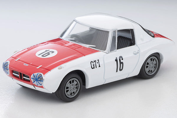 【2025年12月発売予定】 TLV 1/64 LV-215a トヨタ スポーツ800 カスタムカラー仕様 (白/赤) 65年式