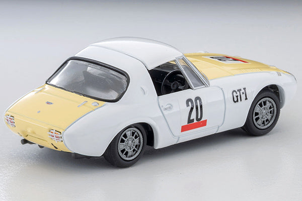 【2026年11月発売予定】 TLV 1/64 LV-215b トヨタ スポーツ800 カスタムカラー仕様 (白/黄) 65年式