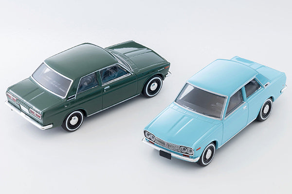 【2026年7月発売予定】 TLV 1/64 LV-220a ダットサン510 2ドアセダン 北米仕様(水色) 69年式