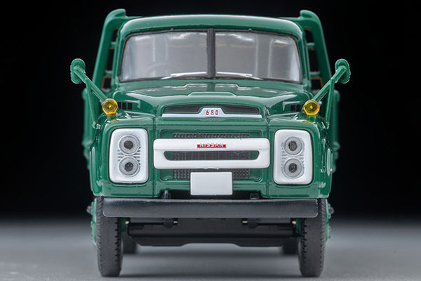 【2026年12月発売予定】 TLV 1/64 LV-221a 日産 680型トラック 高床平荷台 (緑)