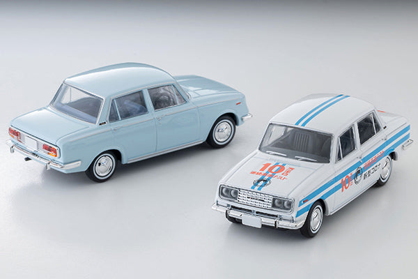 【2027年1月発売予定】 TLV 1/64 LV-222a トヨペット コロナ 1500デラックス (水色) 66年式