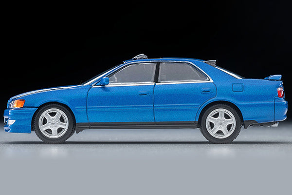 TLV 1/64 LV-N224e トヨタ チェイサー 2.5ツアラーV (青) 98年式