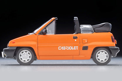 【2026年7月発売予定】 TLV 1/64 LV-N262c ホンダ シティカブリオレ(オレンジ) 84年式