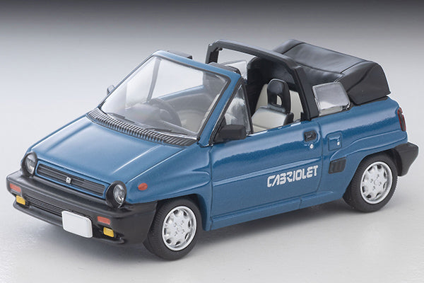 【2026年7月発売予定】 TLV 1/64 LV-N262d ホンダ シティカブリオレ(ブルー) 84年式