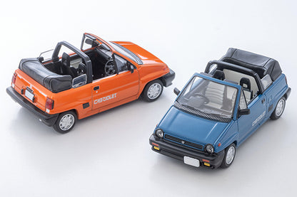 【2026年7月発売予定】 TLV 1/64 LV-N262d ホンダ シティカブリオレ(ブルー) 84年式