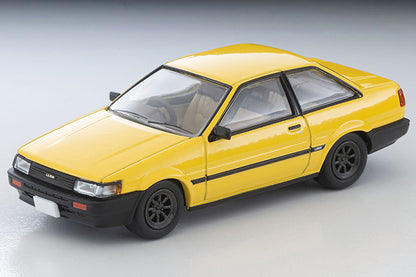 【2027年1月発売予定】 TLV 1/64 LV-N284f トヨタ カローラ レビン 2ドア GT RSワタナベホイール装着車 (黄) 83年式
