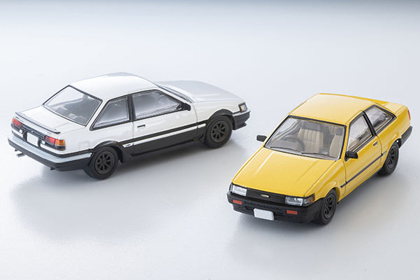 【2027年1月発売予定】 TLV 1/64 LV-N284f トヨタ カローラ レビン 2ドア GT RSワタナベホイール装着車 (黄) 83年式