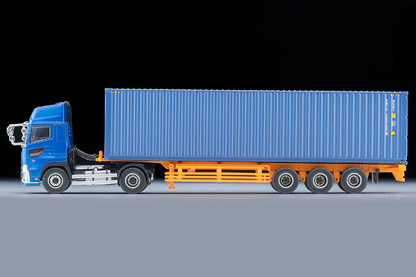 【2026年9月発売予定】 TLV 1/64 LV-N292e 日野プロフィア 40ft海上コンテナトレーラ (東邦車輛TC36H1C34) (青)