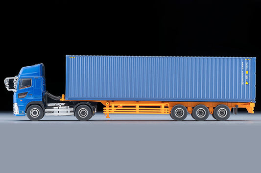 【2026年9月発売予定】 TLV 1/64 LV-N292e 日野プロフィア 40ft海上コンテナトレーラ (東邦車輛TC36H1C34) (青)