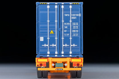 【2026年9月発売予定】 TLV 1/64 LV-N292e 日野プロフィア 40ft海上コンテナトレーラ (東邦車輛TC36H1C34) (青)