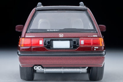 【2026年6月発売予定】 TLV 1/64 LV-N297b ホンダ シビックシャトル 56i (赤) 90年式