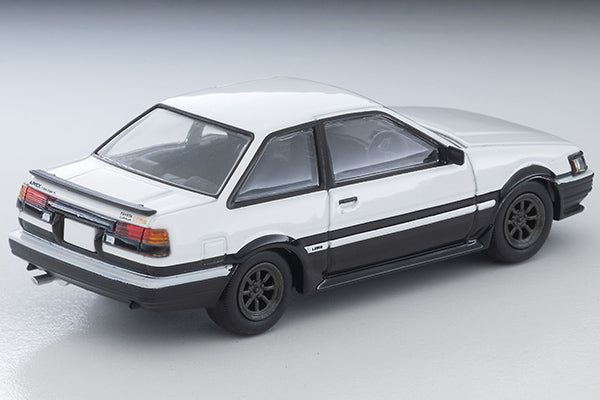 【2027年1月発売予定】 TLV 1/64 LV-N304d トヨタ カローラレビン 2ドア GT-APEX RSワタナベホイール装着車 (白/黒) 85年式