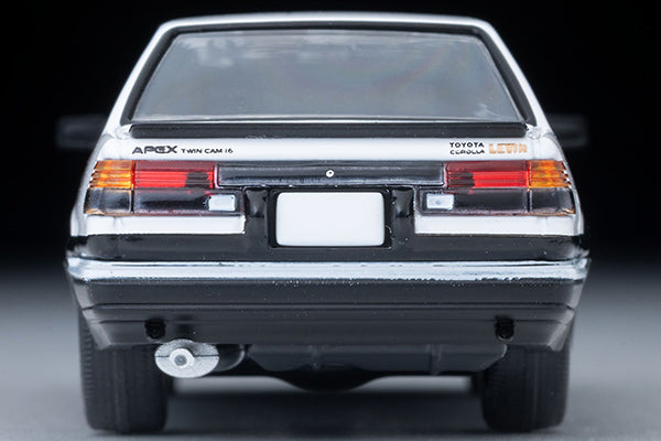 【2027年1月発売予定】 TLV 1/64 LV-N304d トヨタ カローラレビン 2ドア GT-APEX RSワタナベホイール装着車 (白/黒) 85年式