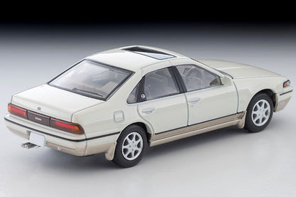 【2026年7月発売予定】 TLV 1/64 LV-N319c 日産 セフィーロ タウンライドSV (白/ベージュ) 91年式