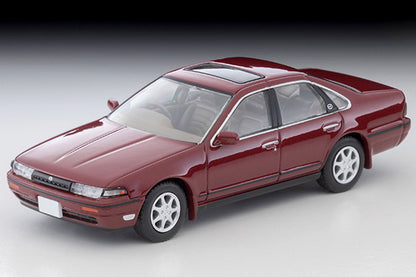 【2026年7月発売予定】 TLV 1/64 LV-N319d 日産 セフィーロ タウンライドN (ワインレッド) 91年式