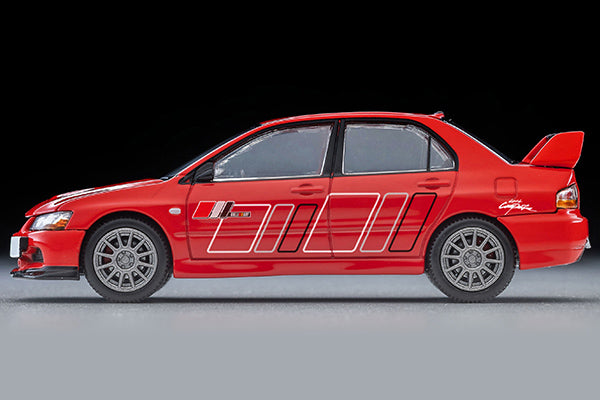 【2026年3月発売予定】 TLV 1/64 LV-N349c 三菱 ランサー GSRエボリューション IX MR ラリーアート仕様 (赤) 2006年式