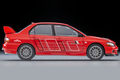 【2026年3月発売予定】 TLV 1/64 LV-N349c 三菱 ランサー GSRエボリューション IX MR ラリーアート仕様 (赤) 2006年式